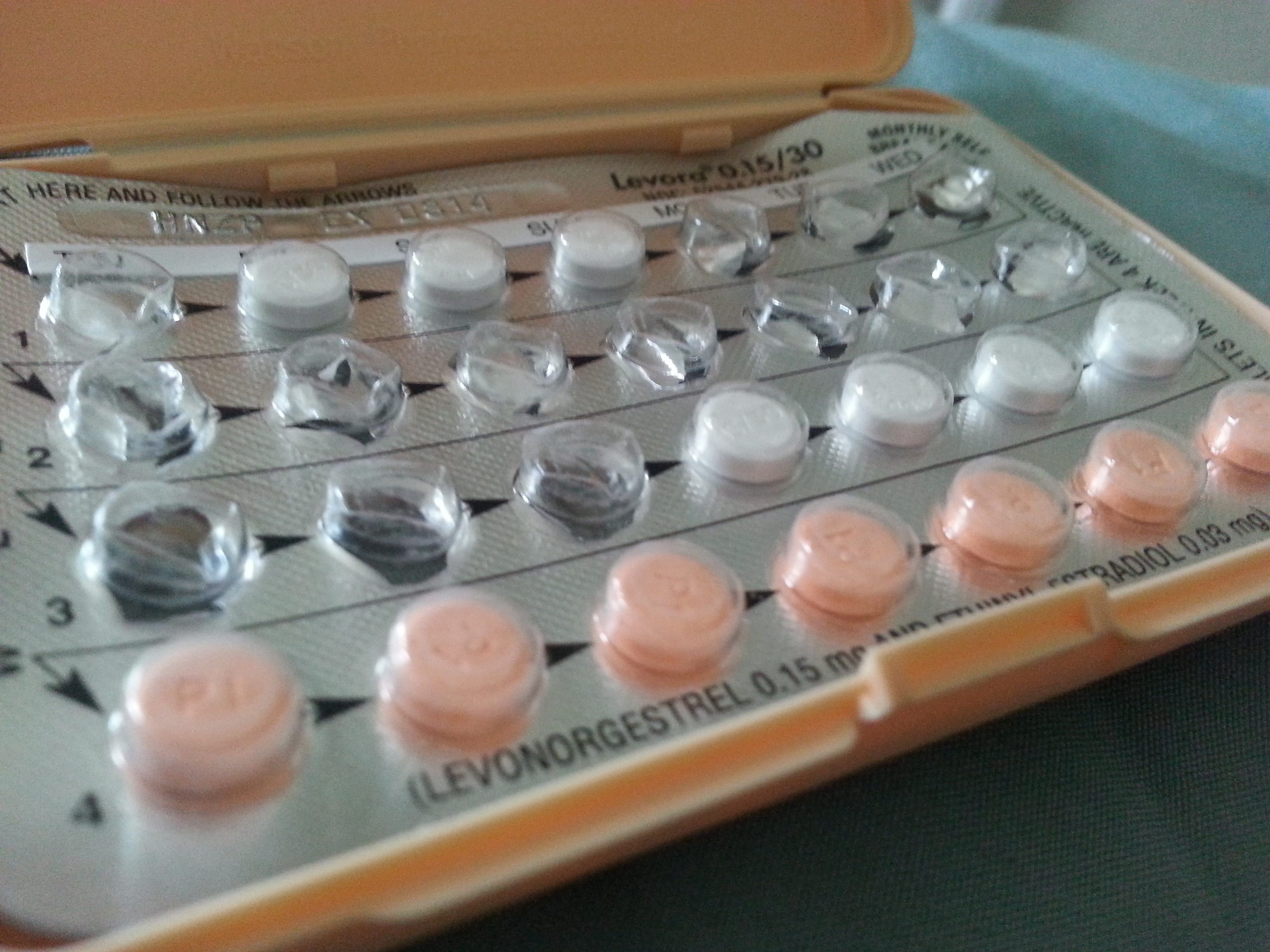 What are the side effects of the birth control pill Levora?